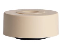Trinkdeckel Strohhalm beige