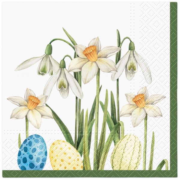Servietten Lunch 20x Oster Garten 33x33cm