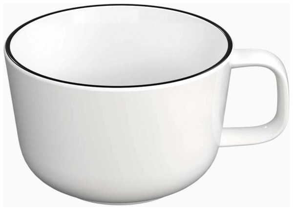 Nordika Tasse 320ml schwarz