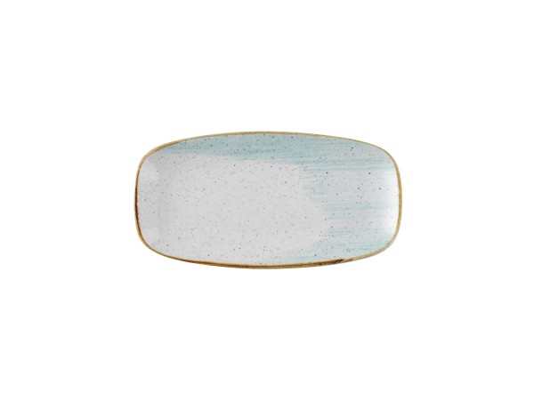 Stonecast Accents Duck Egg Chefs Oblong Plate No.3 29.8x15.3