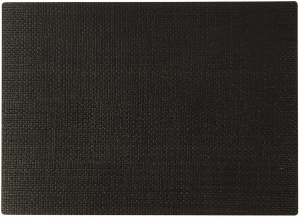 PP-Tischset Coolorista, eckig, schwarz, 45x32.5cm