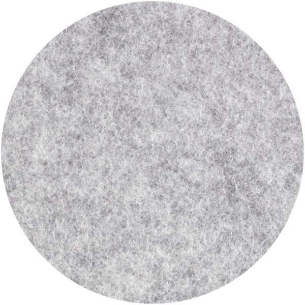 Wollfilz Untersetzer Frost Melange rund D20cm