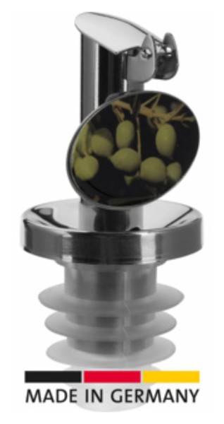 Ausgiesser Inox Öl-Spezial Silikonkorken