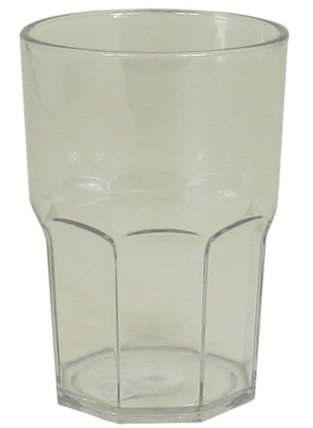 Becher 0.35lt transparent SAN D8cm H11.4cm