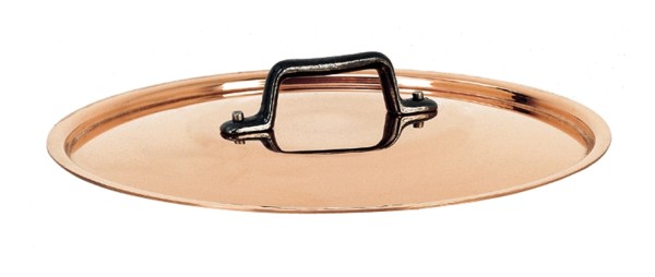 INOCUIVRE Deckel Kupfer/Edelst. D:24cm mit Gusseisengriff