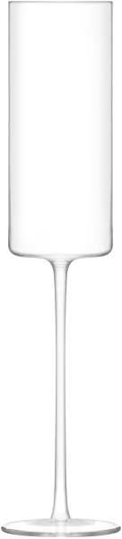 2er Set Moderne Champagnerglas 190ml transparent