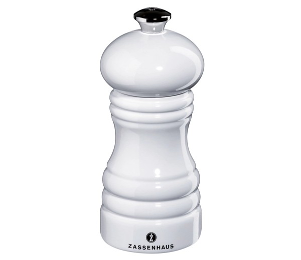Pfeffermühle Berlin 12 cm weiss glänzend