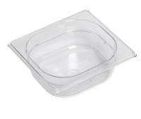 GN Behälter 1/6 Polycarbonat H6.5cm transparent