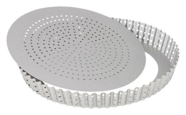 Quicheform gel. Silver ø 28 cm