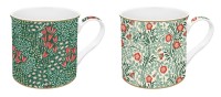 2er Set Floral Fantasy Porzellanbecher 300 ml