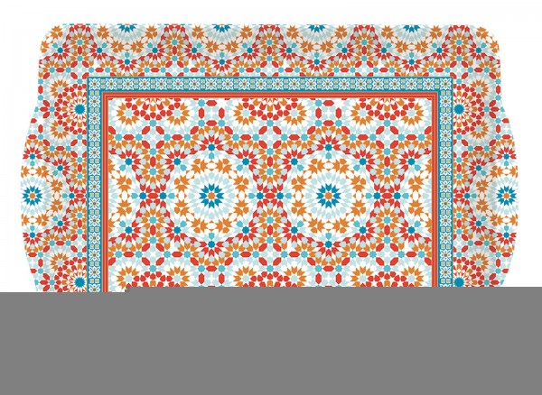 Granada Tablett m. Griffen 33x22 cm