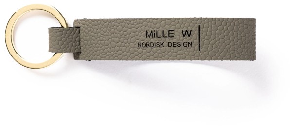 Schlüsselanhänger classic gold grau