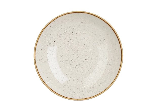 Stonecast Barley White Coupe Teller tief 24.8cm