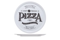 Pizzateller Ø 27-30 cm, Schriftzug "FRESH PIZZA"