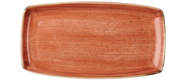 Stonecast Spiced Orange Platte rechteckig 29.5x15cm