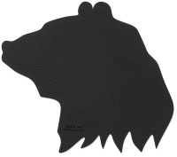 Topfuntersetzer hot mat bär schwarz