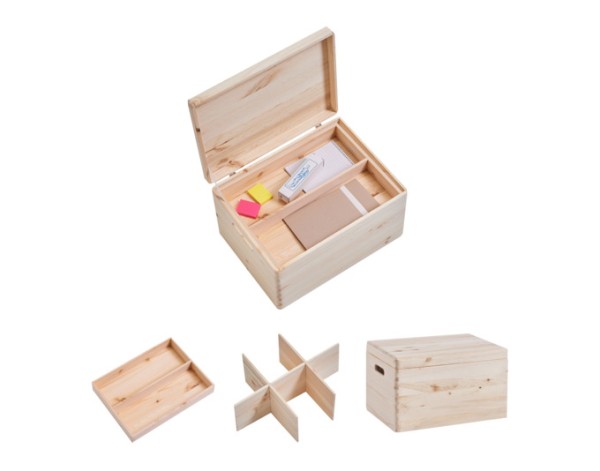 Kisten-Set m.Deckel 40x30x24cm