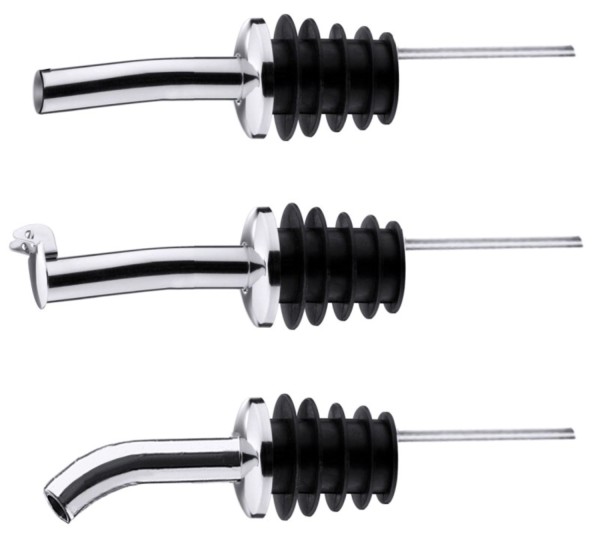 Flaschenausgiesser 12 cm Pfropfen mit Luftrohr