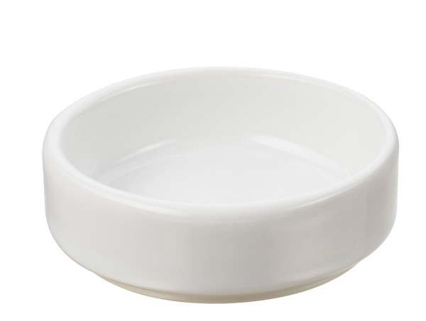 Schale klein, Ø6.3cm, H:2cm, weiss