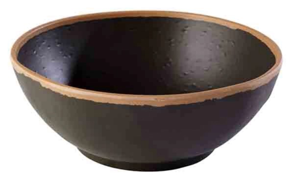 Schale Crocker, 21x21cm, 1.45L, shwarz