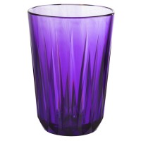 Trinkbecher Crystal lila D7cm H9.5cm, 150ml