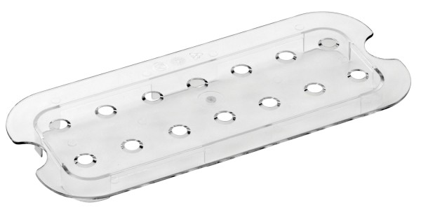 GN Einlageboden 1/3 Polycarbonat H2.5cm transparent