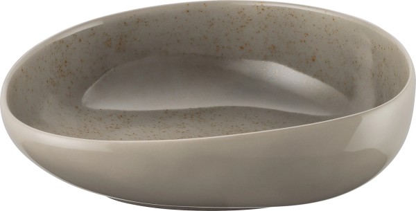 Pottery Unique Lightgrey Schüssel asymmetrisch 17cm 0.45lt