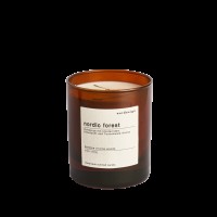 Duftkerze Glas mit Holzdocht Nordic Forest