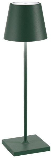 Poldina Pro Tischlampe 11.1x38cm dunkelgrün