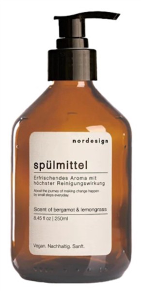 Spülmittel 250ml bergamot & lemongrass Kunststoffpumpe