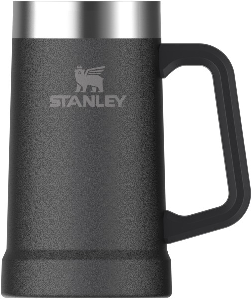 Stay Chill Stein Bierkrug 0.7l hammertone black