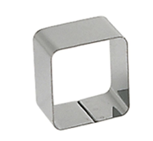 Tortenring quadratisch 6x6cm H:4cm