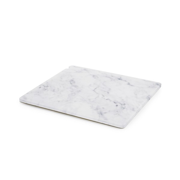 En Scene Platte GN 2/3 Nacryl weiss marmor