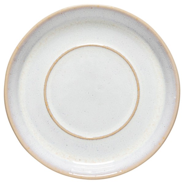 Nótos Untertasse D14.8cm H2.1cm weiss/sand