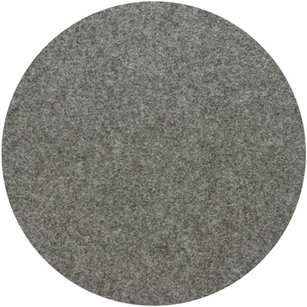Wollfilz Tischset Flanell Melange rund D33cm
