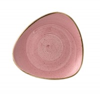 Stonecast Petal Pink Triangel Teller flach 22.9cm