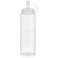 6er Set Quetschflaschen, H26.5cm, 760ml, transparent
