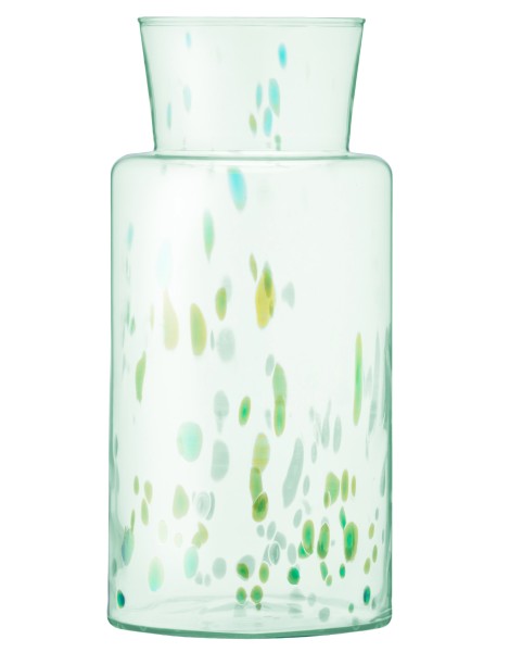 Sea Glass Vase H32.5cm sea greens