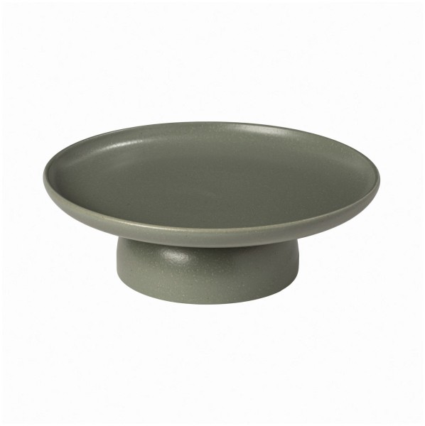 Pacifica Tortenplatte auf Fuss D26.8 H8.9cm artichoke