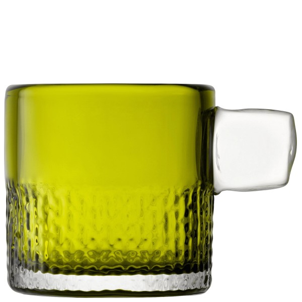 Handle Teelichthalter H9cm olive