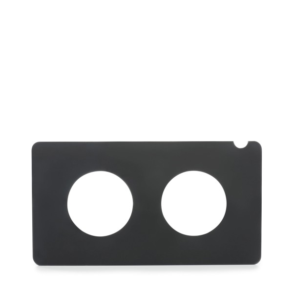 En Scene Platte GN 1/3 schwarz für 2 Karaffen/Flaschen