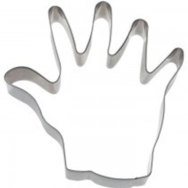 Ausstechform Hand gross, 10.5cm