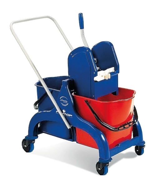 Bodenreinigungswagen 2x25lt., 69x42cm H90cm