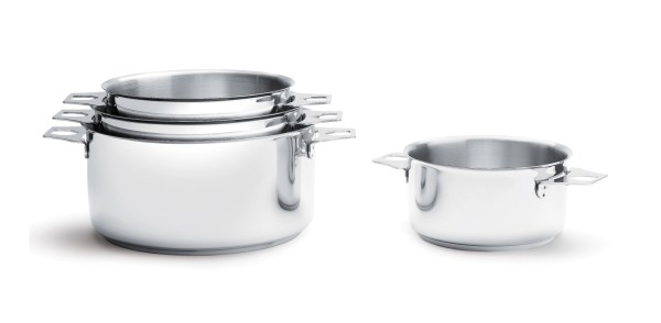 4er Set TWISTY Stielkasserolle 14,16,18,20cm Induktion