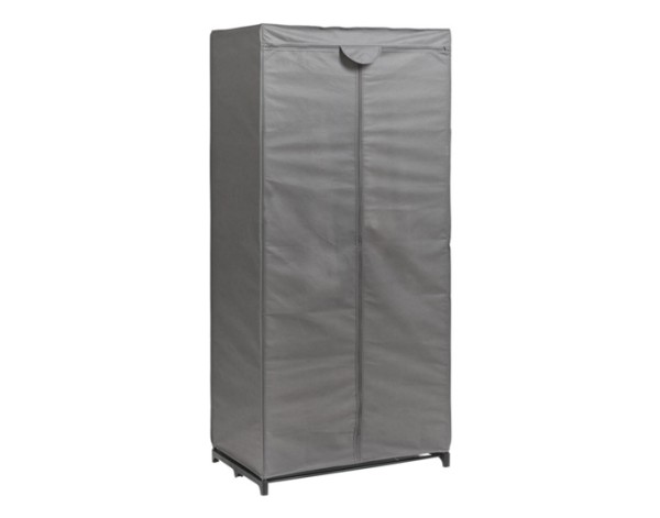 Kleiderschrank grau 75x160cm