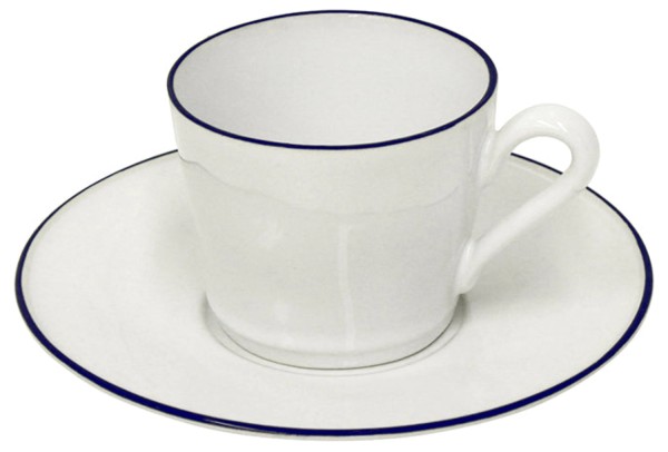 Beja Teetasse mit Untertasse 11.7x8.6 H7.1cm D16.7cm