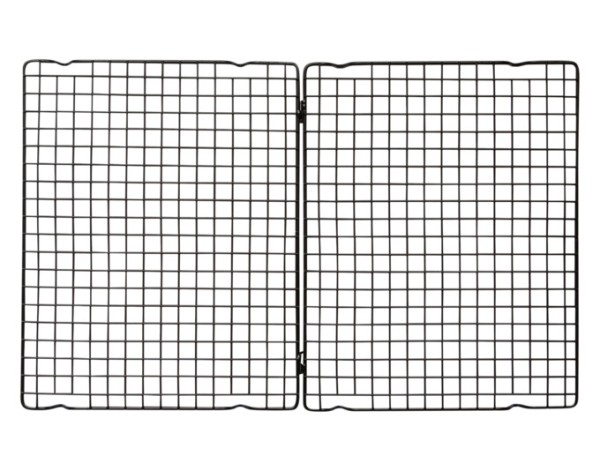 Kuchengitter 48x30x2cm schwarz
