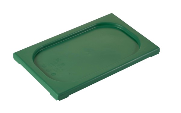 GN Deckel 1/4 Polypropylen grün