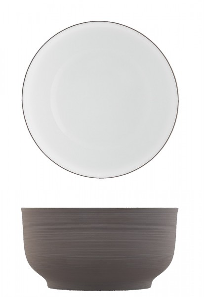 Omnia Schale dunkelbraun ø15cm