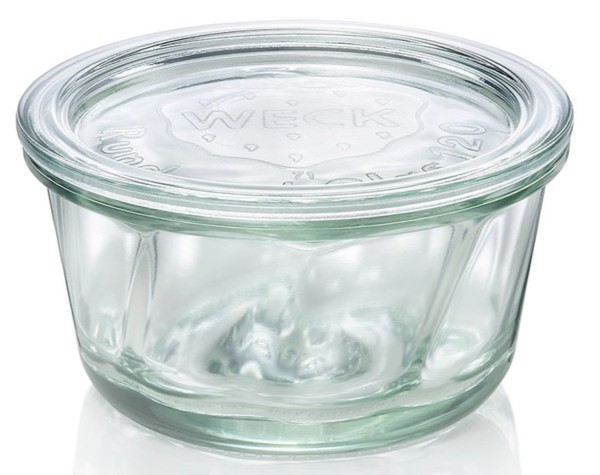 WECK Gugelhupf-Glas 450ml RR120 mit Deckel